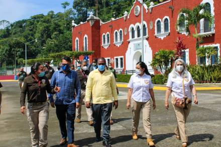 Autoridades de SRE, INM y Embajada de Haití Recorren  los estados de Chiapas y Tabasco 